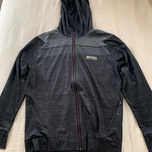 BRAND NEW || HUGOBOSS ZIPUP JACKET WITH HOOD